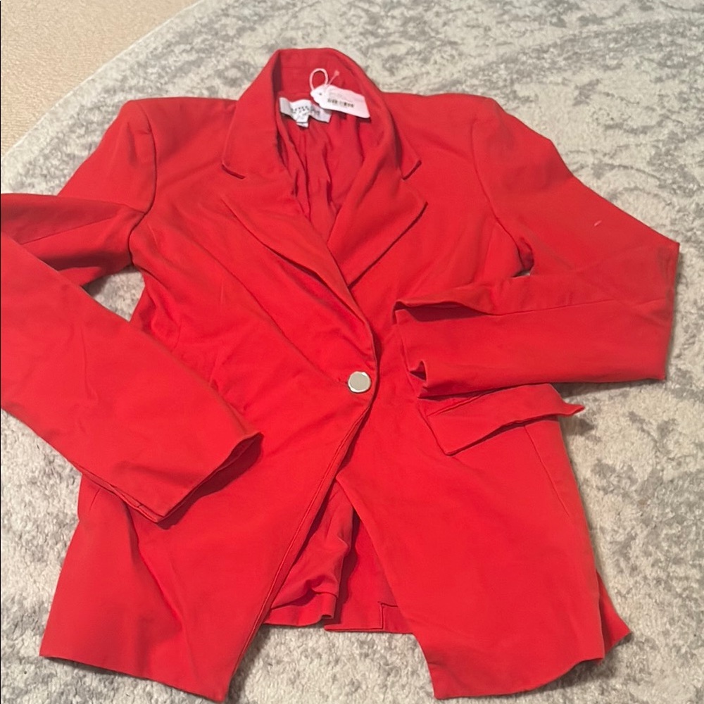 Derek lam Women's Red Blazer new